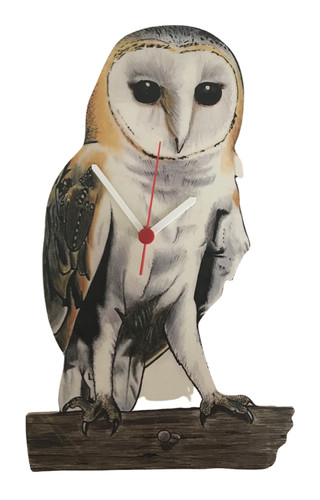 Barn owl clock owls - clock,
