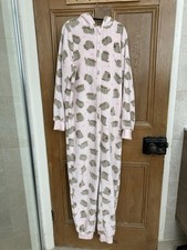 Pusheen the Cat's bodysuits fleece pyjama   9 - 10 Pink