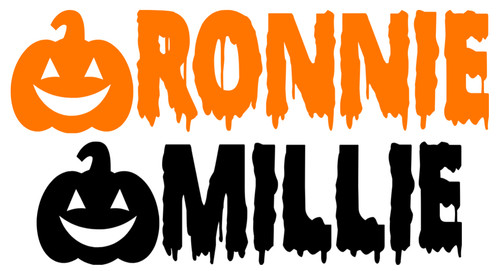 Halloween personalised name - halloween,
