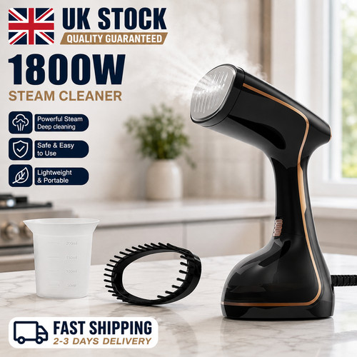 Handheld garment steamer 1800w - handheld,