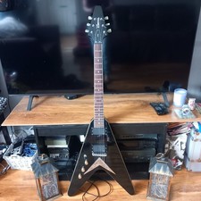 Left Handed V Shaped Hamer Electric Guitar Solid Body