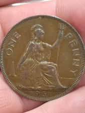 George VI, Penny, 1951