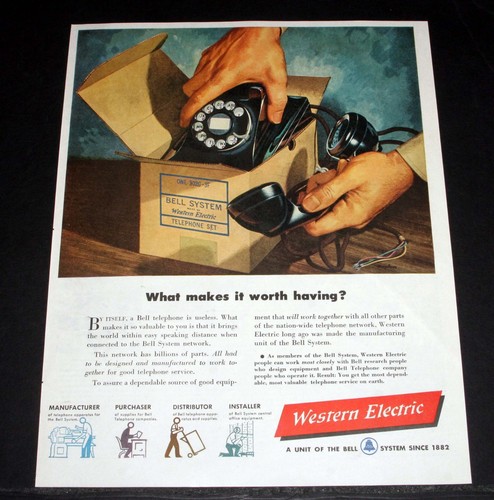 1949 old magazine print - 1949, ad