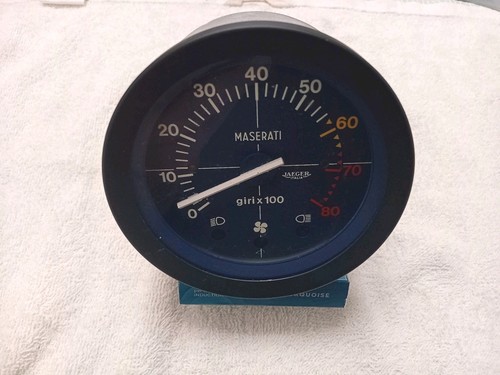 Maserati rev counter - rev,