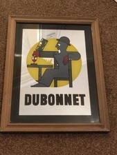Vintage Dubonnet Fortified Wine Pub Mirror Stylish Advertising Collectibles