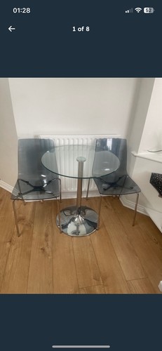 Next glass kitchen table with - kitchen,