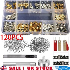 120pcs Grommets Durable