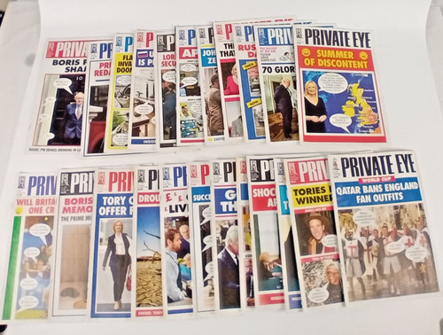 Private eye magazine - magazine,