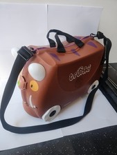 Trunki Gruffalo Tow-Along Suitcase with Strap and Key Lock Kids Ride-On Case