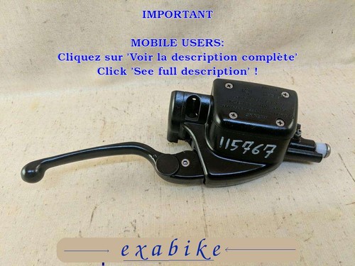 Front brake master cylinder