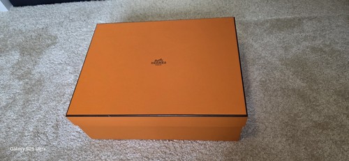 Hermes empty gift box tissue - hermes,