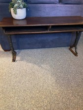 Antique double school desk-
