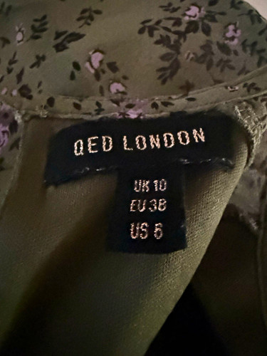 Qed london green floral - qed,