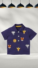 Ex Baby Boden Fun Pique Polo