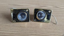 Pair Caravan Gold Frog Eye Internal Nights