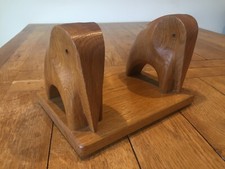 Wooden Elephant Book Stand