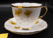 Pretty Vintage Yellow Floral