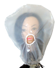 Pvc sissy punishment mask - sissy,