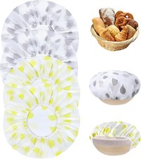 4Pcs Bread Dough Proofing Covers Reusable Bowl Lids for Sourdough Rising