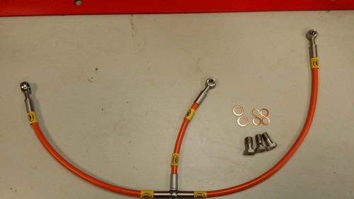 Orange ducati 998 hel braided - orange,