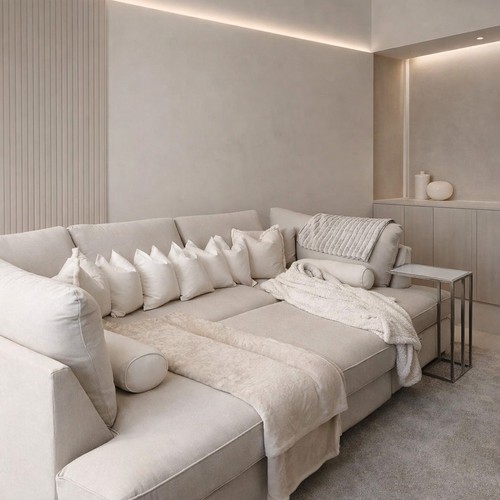 Cinema sofa shape - cinema, u