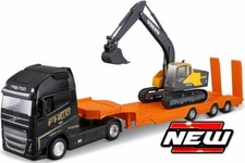 1/43 VOLVO FH16 W/LOWLOADER