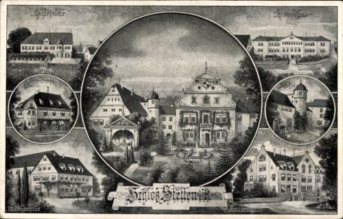Postcard stetten kernen - postcard,