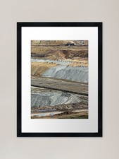 Open pit coal mine industry