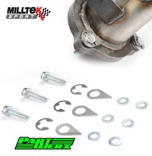 Milltek Sport Exhaust Downpipe Locking Bolt Kit Proven for Ford Focus MK2 RS ST