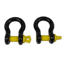 Lifting Bow Shackle Screw Pin 3.25 Ton X2 (Towing Recovery Connector 3250KG)
