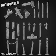 Broken Wood & Planks- Basing Kit/ Basing Bits/ Tufts/ Model Scenery/ Goon Master