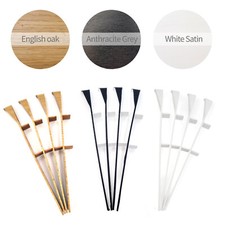 uPVC Skirting Board Plastic 5m Chamfered Roomline Grained PVC Skirt 100mm 150mm