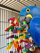 Parrot-Supplies Wood & Sisal Mega Jungle Huge XL Parrot Toy Macaw, Cockatoo XXXL