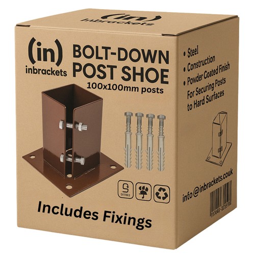 Bolt down fence - fence, support