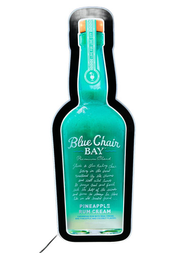 Blue chair bay led bar - chair,