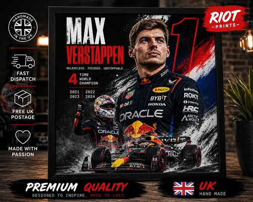 Max verstappen poster riot - verstappen,