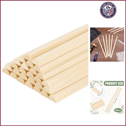 50pcs split wood dowel - 50pcs, rods