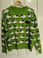 Green ' Sheep patterned '