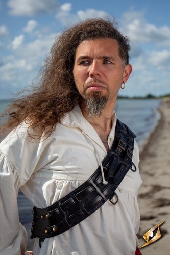 Larp gun holder bandolier - gun,