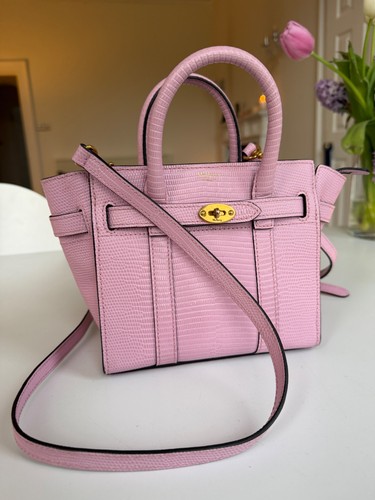 Mulberry mini zipped - mulberry, bayswater