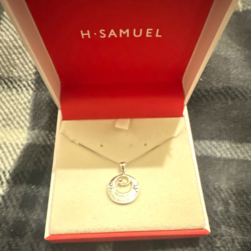 Samuel silver round charm - round,