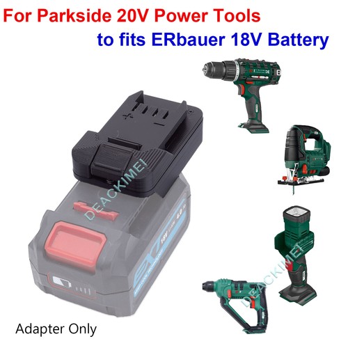 Battery adapter for erbauer - for,