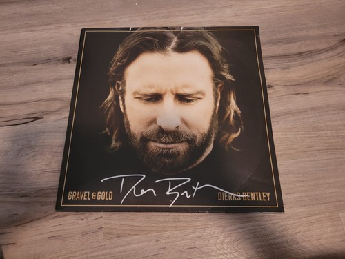 Dierks bentley signed gravel - dierks,