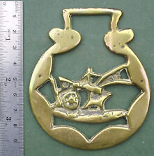 Cast Horse Brass: Plough, Free