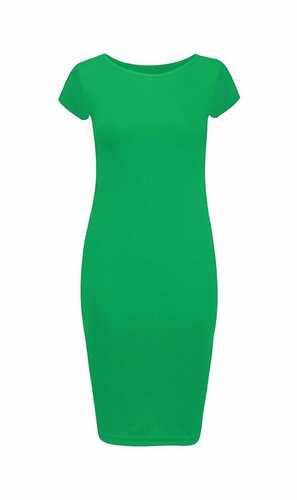 Ladies womans cap sleeve - sleeve, midi