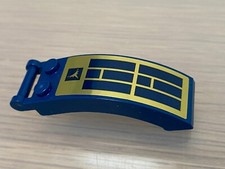 LEGO Set 60348 Part 92474 Dark Blue Windscreen 6 x 2 x 2 with Bar Handle