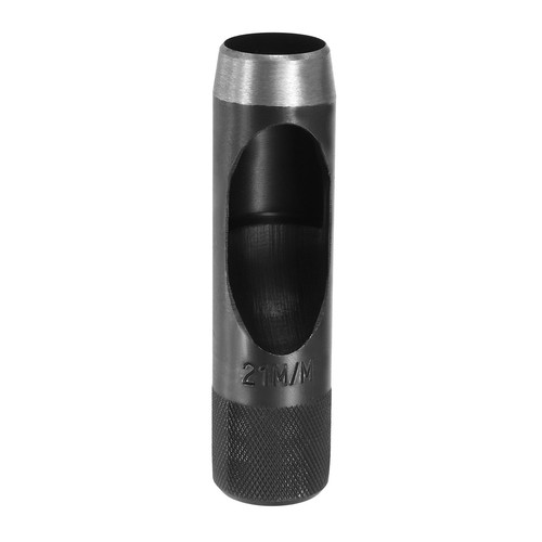 Carbon steel black leather - black,