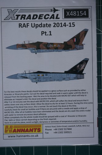Xtradecal 48154 hi - 1/48,