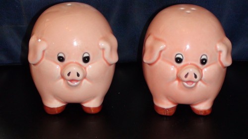 Cute pig salt and pepper - cute,