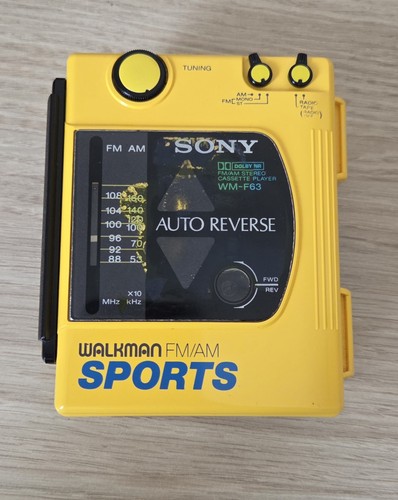 Sony sports walkman f63 f73 - sony, wm-f63/f73